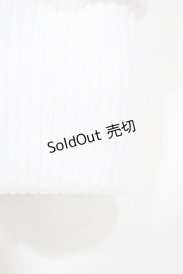 画像3: Ozz Croce / レイヤード風プリント刺繍サルエルパンツ  白 H-25-10-14-1005-OO-PA-KB-ZH (3)