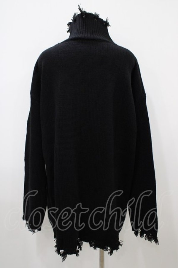 画像2: KILL STAR / Daith Knit Sweater M ブラック H-25-10-14-1057-SL-TO-KB-ZH (2)