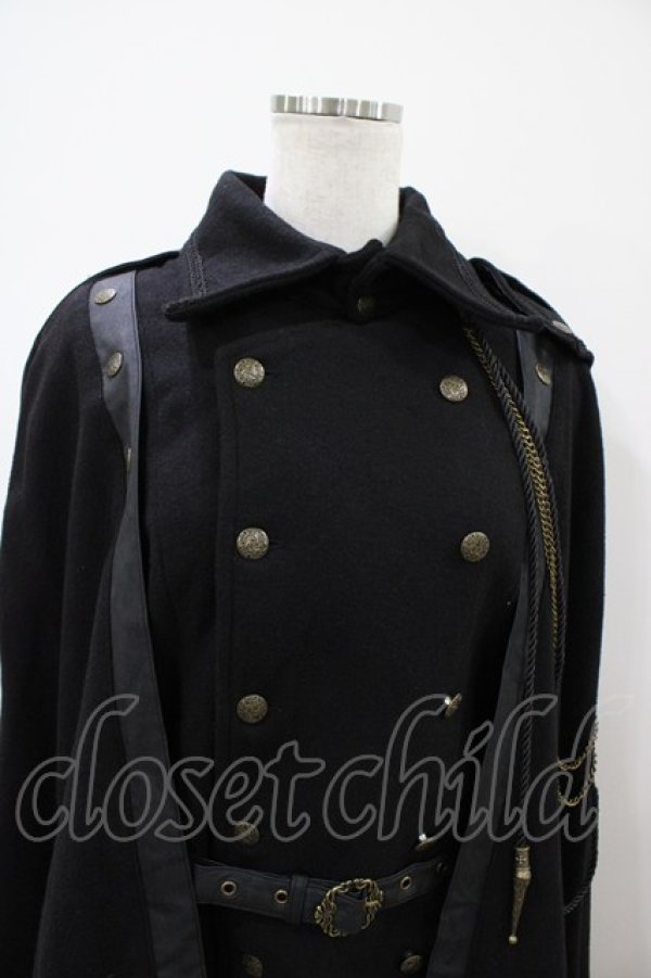 画像4: Desoro Works / ばんからマント  黒 H-25-10-14-1007-0-JA-KB-ZH (4)