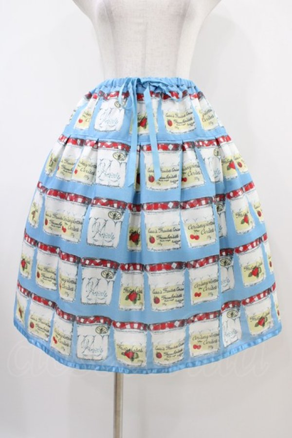 画像1: Emily Temple cute / 復刻JAM瓶スカート  サックス H-25-10-14-1017-ET-SK-KB-ZH (1)