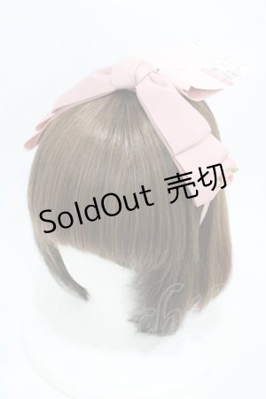 画像: m petit by misako / NINA'sコラボ AM*NIリボンカチューシャ  ピンク H-25-10-15-001-LO-AC-NS-ZH