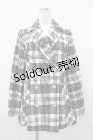 画像: Rose Muse / tweed check jacket Free ブラック H-25-10-15-052-LO-JA-NS-ZH