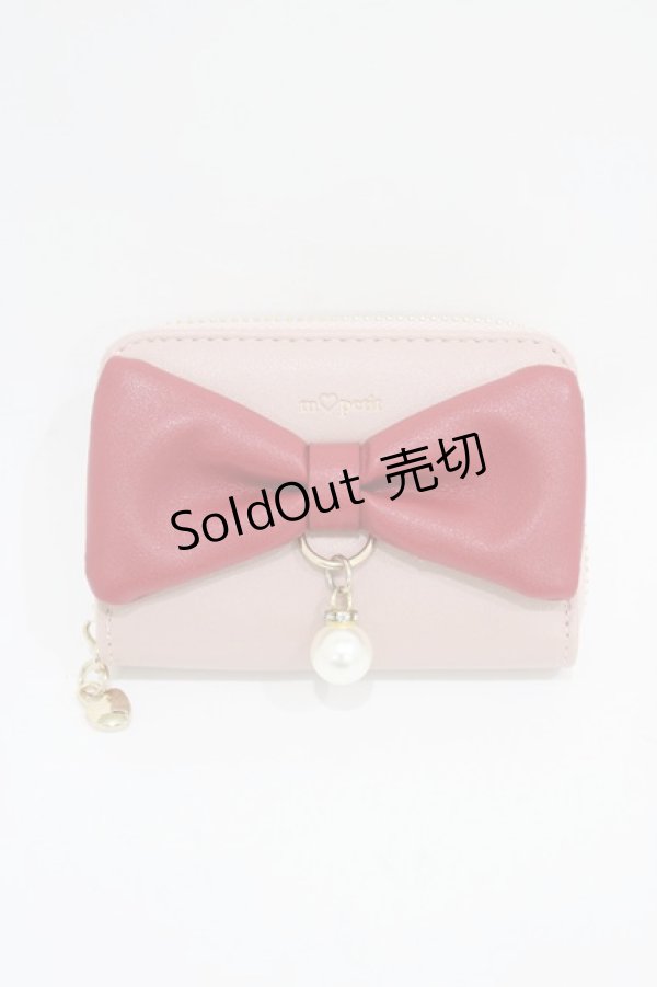 画像1: m petit by misako / AMPLカードケース  ピンク H-25-10-15-010-LO-ZA-NS-ZH (1)