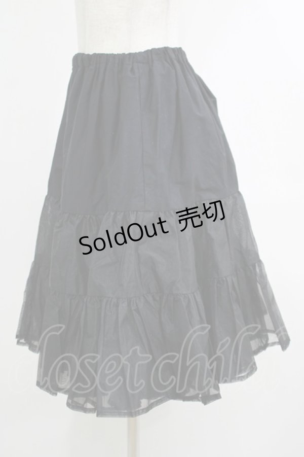 画像2: BABY,THE STARS SHINE BRIGHT / ふわふわロングパニエ Free ブラック H-25-10-15-1024-BA-SK-NS-ZH (2)