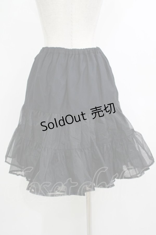 画像3: BABY,THE STARS SHINE BRIGHT / ふわふわロングパニエ Free ブラック H-25-10-15-1024-BA-SK-NS-ZH (3)