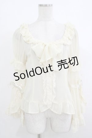 画像: BABY,THE STARS SHINE BRIGHT / シフォンプリンセスドレスブラウス Free 生成り H-25-10-15-1028-BA-BL-NS-ZH