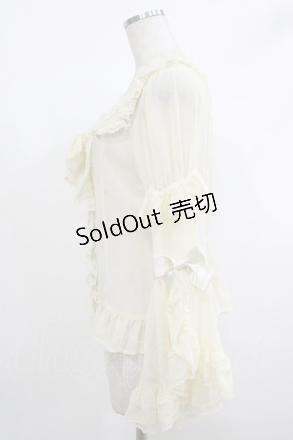 画像2: BABY,THE STARS SHINE BRIGHT / シフォンプリンセスドレスブラウス Free 生成り H-25-10-15-1028-BA-BL-NS-ZH (2)