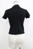 画像3: Honey Cinnamon / ハート刺繍リブトップス Free ブラック H-25-10-15-1033-LO-TO-NS-ZH (3)