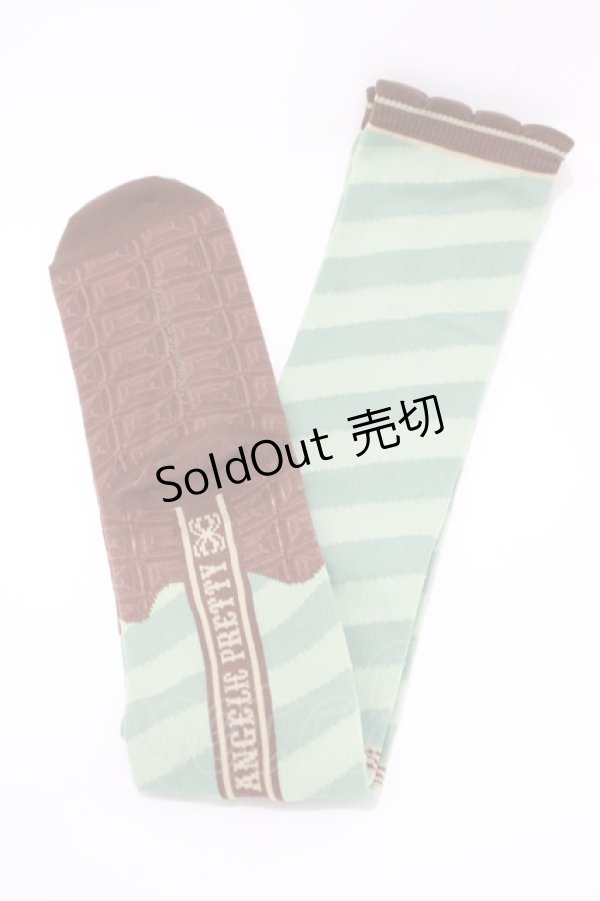 画像3: Angelic Pretty / Bear’s Chocolaterieオーバーニー  ミント H-25-10-15-1043-AP-ZA-NS-ZH (3)