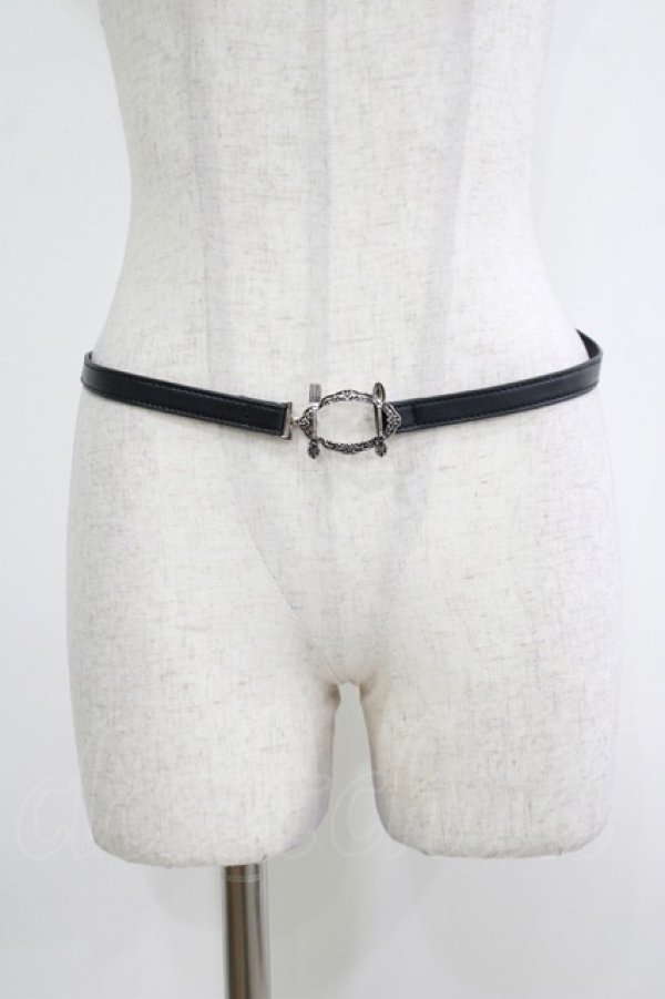 画像1: axes femme POETIQUE / カトラリースライドベルト  ブラック H-25-10-15-1045-AX-ZA-NS-ZH (1)