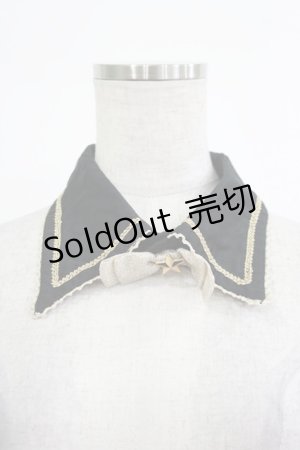 画像: ALICE and the PIRATES / バニーガール付け衿  ブラック H-25-10-15-1052-PA-AC-NS-ZH