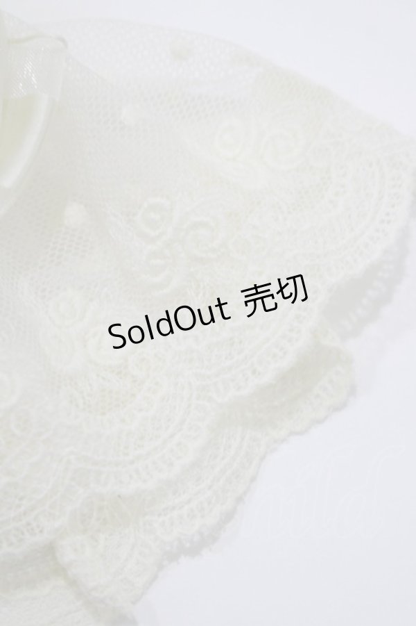 画像2: BABY,THE STARS SHINE BRIGHT / チュールレースのお袖とめ  生成り H-25-10-15-1053-BA-ZA-NS-ZH (2)