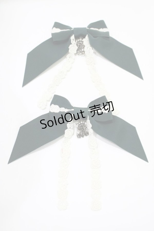 画像2: ALICE and the PIRATES / A/Pゆらゆらリボンコーム  グリーン H-25-10-15-1054-PA-AC-NS-ZH (2)