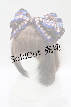 画像: BABY,THE STARS SHINE BRIGHT / Bon-Bon Chocolat Dance Dance Dance柄カチューシャ  ショコラ・ノアール(黒ベース) H-25-10-15-1062-BA-AC-NS-ZH