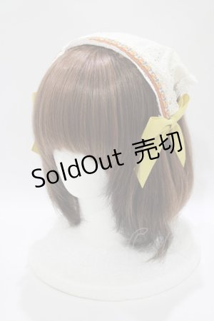 画像: Amavel / お花畑のマトリョーシカカチューシャ  イエロー H-25-10-15-1070-CA-AC-NS-ZH