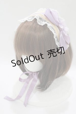 画像: Amavel / あじさいと雨露のヘッドドレス  ラベンダー H-25-10-15-1075-CA-AC-NS-ZH