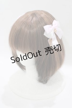 画像: Amavel / Cherry Blossomダブルリボンクリップ  ピンク H-25-10-15-1083-CA-AC-NS-ZH