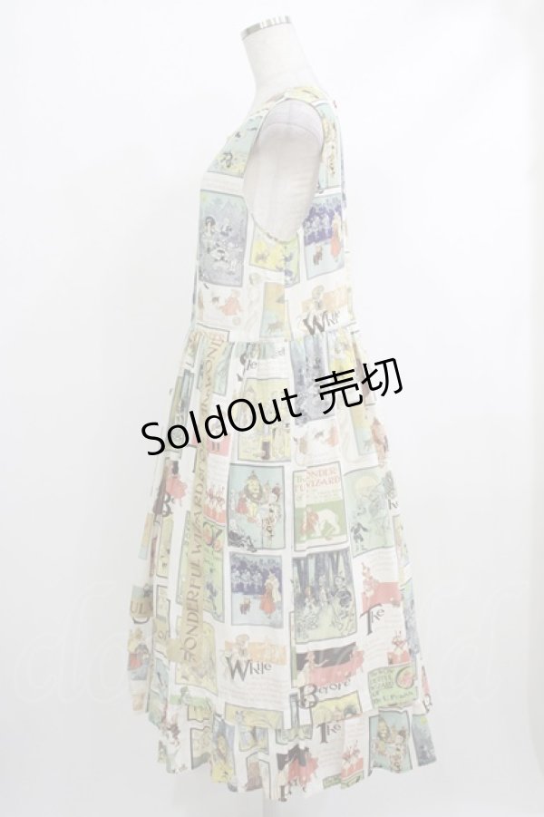 画像2: Jane Marple / The Wizard of Ozノースリーブドレス  アイボリー H-25-10-15-2001-JM-OP-KB-ZH (2)