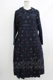 画像1: Jane Marple / Dormitory motifsドレス  ネイビー H-25-10-15-2002-JM-OP-KB-ZH (1)