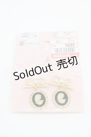 画像: m petit by misako / AM*NIリボンイヤリング  ゴールド H-25-10-15-015-LO-AC-NS-ZH