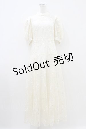 画像: LOLITAその他 / Acka/lace flare dress  生成り H-25-10-15-029-LO-OP-NS-ZH