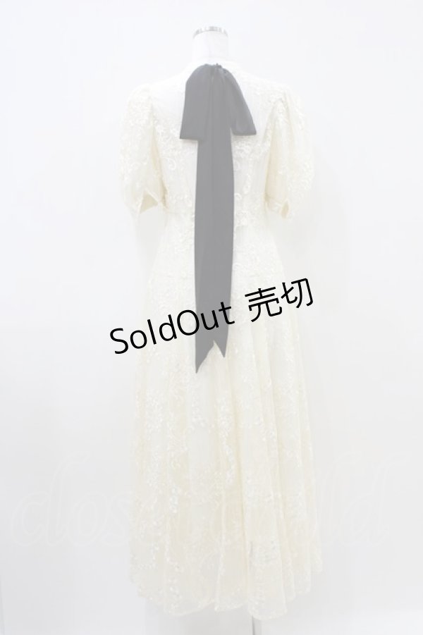 画像2: LOLITAその他 / Acka/lace flare dress  生成り H-25-10-15-029-LO-OP-NS-ZH (2)