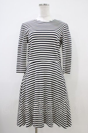 画像: Franche Lippee / ボーダーワンピース M オフ H-25-10-15-033-LO-OP-NS-ZH