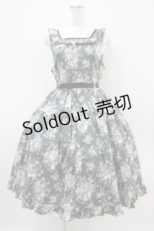 画像: heavenlygarden / ジェイ猫ジャンパースカート Free ダークグリーン H-25-10-16-038-0-OP-NS-ZH