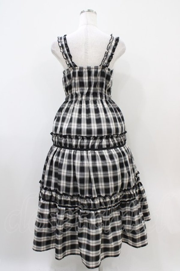 画像2: axes femme POETIQUE / シャーリングデザインワンピース M ブラック H-25-10-16-042-AX-OP-NS-ZH (2)