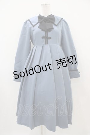 画像: DearMyLove / チャイナ学園ワンピース M ブルー H-25-10-16-046-EL-OP-NS-ZH