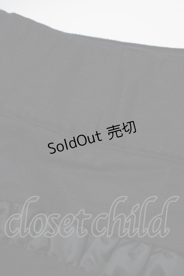 画像4: alice auaa / 裾チュールバルーンスカート 3（約9号） 黒 H-25-10-16-1034-AA-SK-KB-ZH (4)