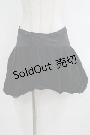 画像: alice auaa / ベルベットバルーン巻きスカート 4（約7号） 黒 H-25-10-16-1035-AA-SK-KB-ZH