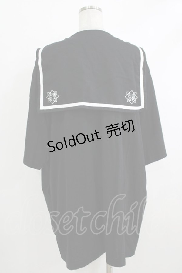 画像3: ACDC RAG / チャイナパンダワンピース  黒×赤 H-25-10-16-1054-PU-OP-KB-ZT136 (3)