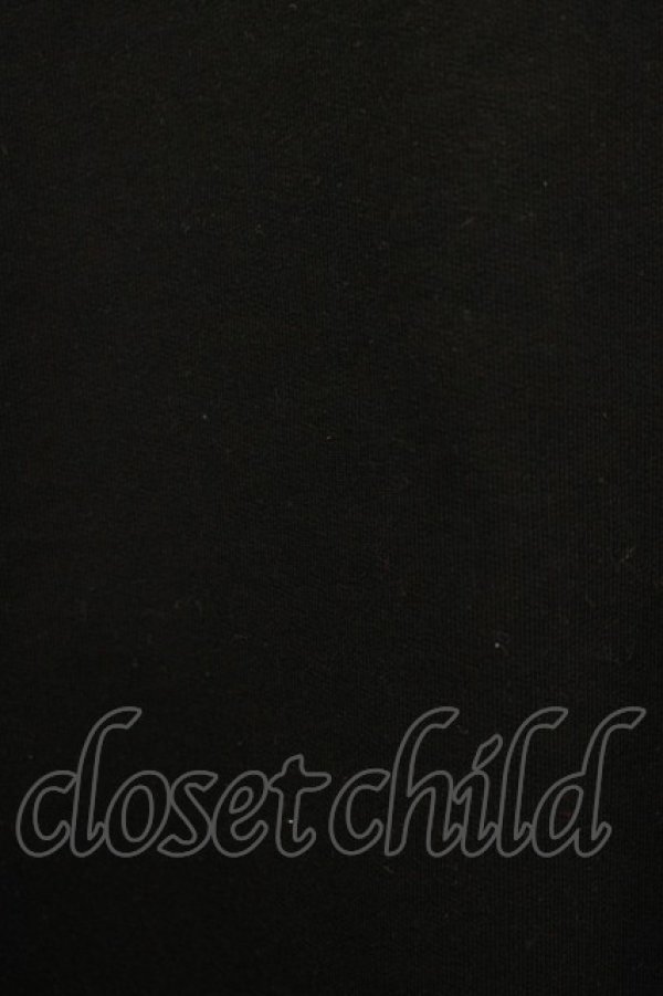 画像4: ACDC RAG / チャイナ半袖カットソー  クロ×赤 H-25-10-16-1064-PU-TO-KB-ZT136 (4)