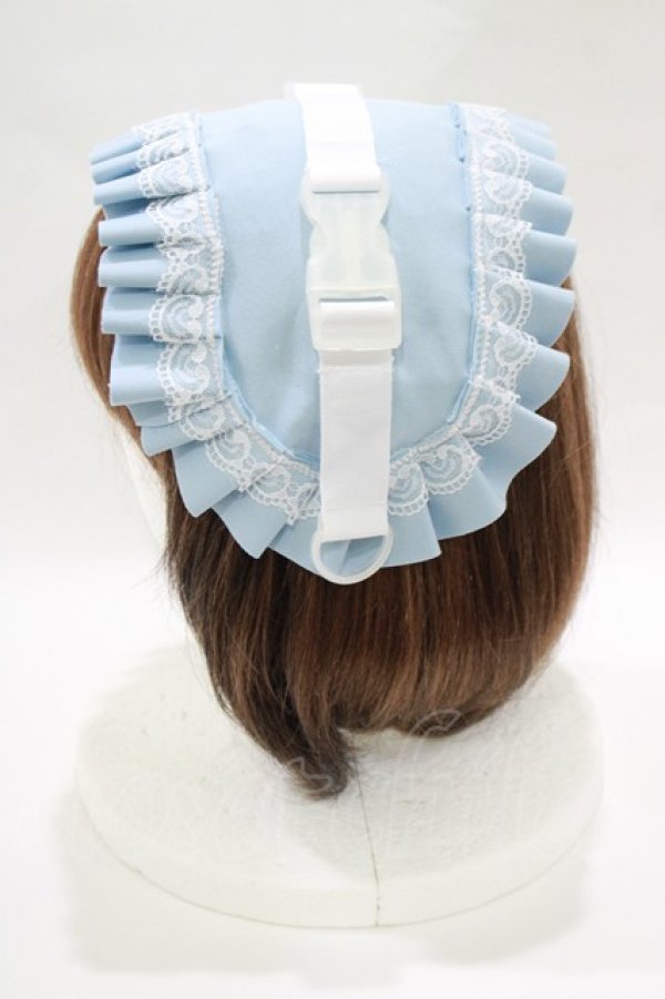 画像2: ACDC RAG / ジャージヘッドドレス  パステルブルー H-25-10-16-1077-PU-AC-KB-ZH (2)