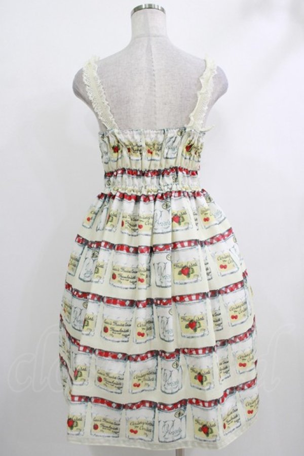 画像3: Emily Temple cute / 復刻JAM瓶キャミワンピース  アイボリー H-25-10-16-1011-ET-OP-KB-ZH (3)