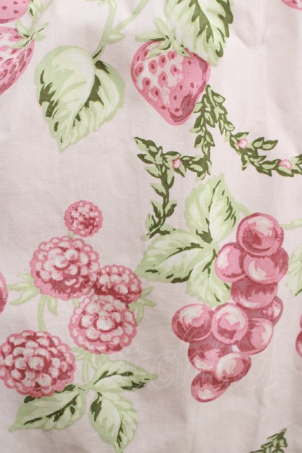 画像4: MILK / CHERRY gardenドレス  ベビーピンクベース H-25-10-16-1013-ML-OP-KB-ZH (4)