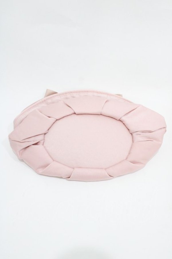 画像2: Maison de FLEUR / 桜モチーフリボンポーチ  ピンク H-25-10-16-016-LO-ZA-NS-ZH (2)