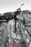 画像5: abilletage / Designer’s fabric seriesオーバースカート(イチゴ泥棒)  ブルーグリーン H-25-10-17-1030-GO-SK-KB-ZH (5)