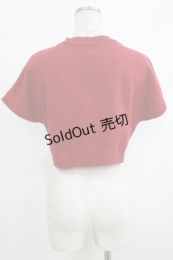 画像3: Jane Marple Dans Le Salon / ショートZIPカーデ  赤 H-25-10-17-1058-JM-TO-KB-ZH (3)