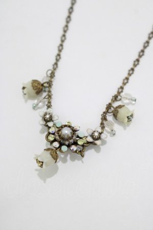 画像: Michal Negrin / フラワーネックレス  すずらん H-25-10-17-1070-LO-AC-KB-ZH