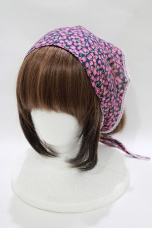 画像: MILK / ベリーズバブーシュカ  ネイビーローズ H-25-10-17-1073-ML-ZA-KB-ZH
