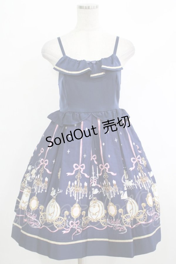 画像1: Shirley Temple / プリンセスキャミソールワンピース S ネイビー H-25-10-17-1009-ET-OP-KB-ZH (1)