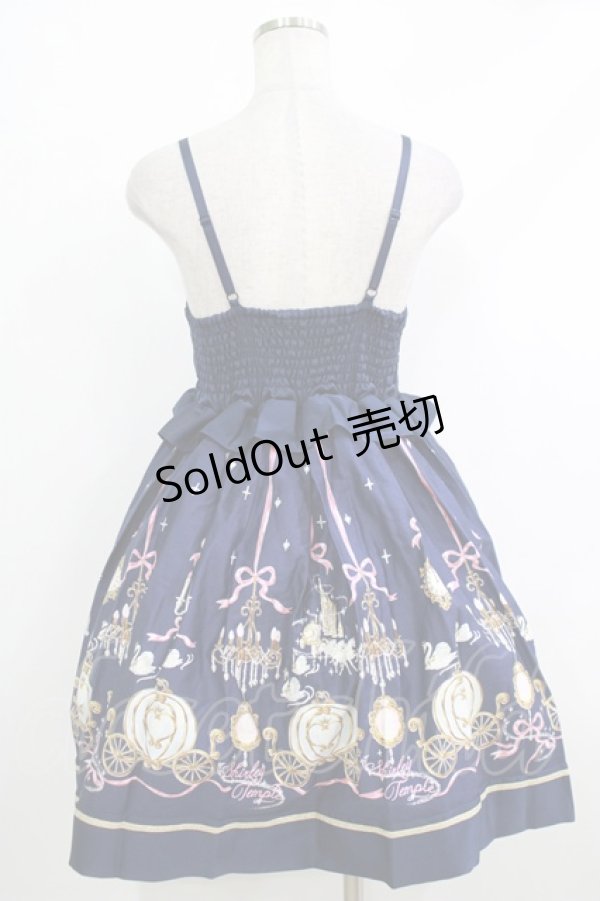 画像3: Shirley Temple / プリンセスキャミソールワンピース S ネイビー H-25-10-17-1009-ET-OP-KB-ZH (3)