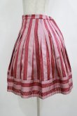 画像2: Jane Marple / Dot Stripe Jacquardのミニスカート  ピンク H-25-10-17-1016-JM-SK-KB-ZH (2)