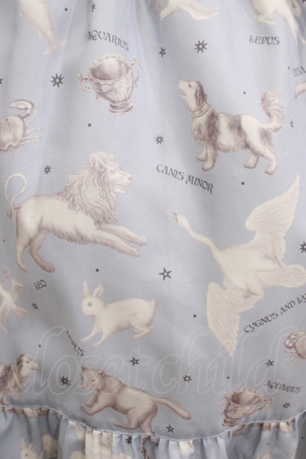 画像4: Emily Temple cute / Starry Skyキャミソールワンピース M サックス H-25-10-17-1021-ET-OP-KB-ZH (4)