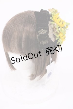 画像: Hoshibako Works / 懐かしい日々に夏の影 ミニカクテルハット  ブラウン H-25-10-17-040-LO-AC-NS-ZH