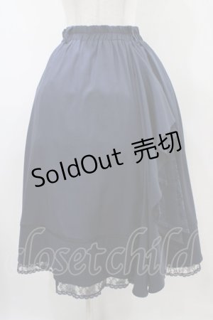 画像: axes femme / マルチWAYフリルスカート Free ネイビー H-25-10-18-1037-AX-SK-NS-ZH