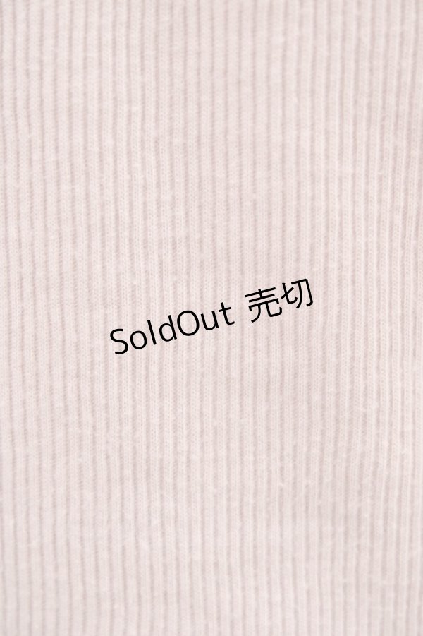 画像3: axes femme / 吸水速乾モチーフレースタンク Free ピンク H-25-10-18-1044-AX-TO-NS-ZH (3)