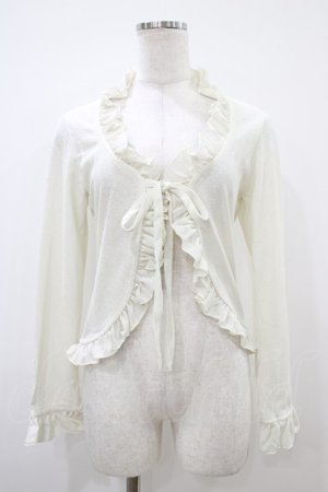 画像: Victorian maiden / フリルリボンボレロ Free オフ H-25-10-18-1048-CL-TO-NS-ZH